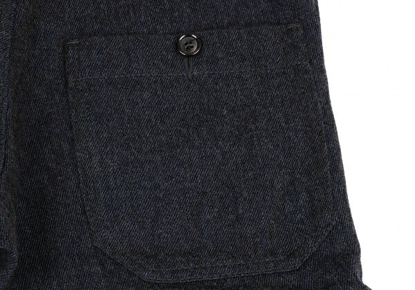 COMME des GARCONS Wool Cotton Pocket Pants Charcoal Size M