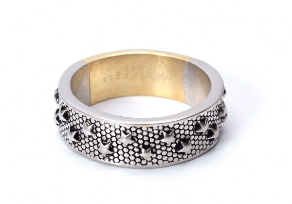 Maison Martin Margiela 24SS Embossed Gold Ring Size JP 24