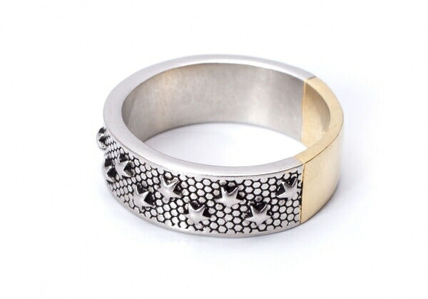 Maison Martin Margiela 24SS Embossed Gold Ring Size JP 24