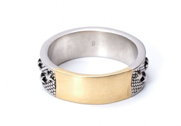 Maison Martin Margiela 24SS Embossed Gold Ring Size JP 24