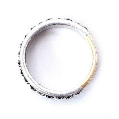 Maison Martin Margiela 24SS Embossed Gold Ring Size JP 24