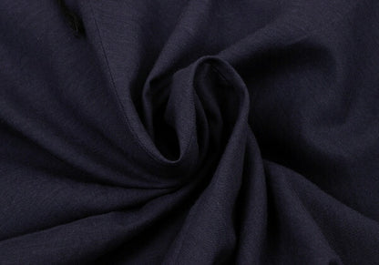 Y's Braid Embellished Asymmetric Tunic Navy Blouse Size 2