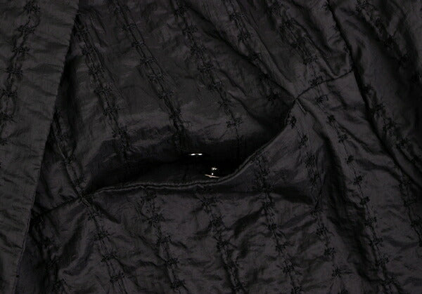 ISSEY MIYAKE MEN Nylon Stitch Stripe 3B Jacket Black Size 2