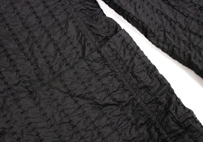 ISSEY MIYAKE MEN Nylon Stitch Stripe 3B Jacket Black Size 2