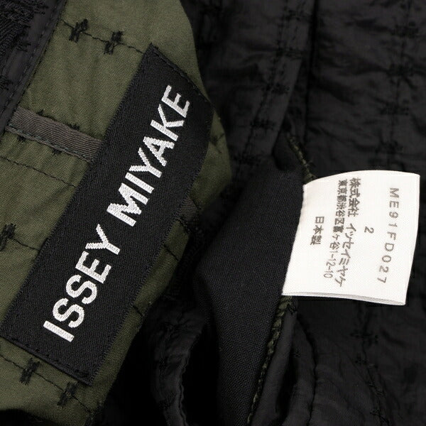 ISSEY MIYAKE MEN Nylon Stitch Stripe 3B Jacket Black Size 2