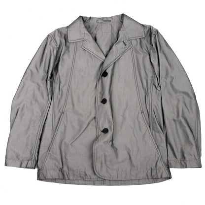 ISSEY MIYAKE MEN Poly Bias Panel Jacket Gray Size 2