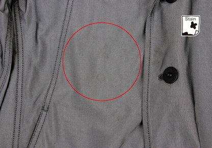 ISSEY MIYAKE MEN Poly Bias Panel Jacket Gray Size 2