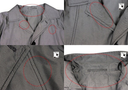ISSEY MIYAKE MEN Poly Bias Panel Jacket Gray Size 2