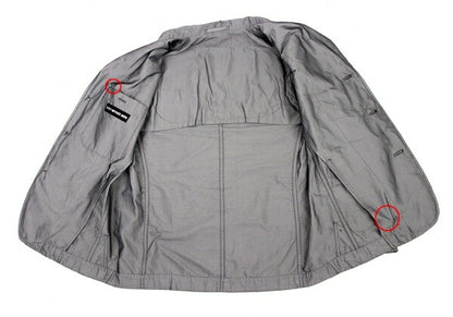 ISSEY MIYAKE MEN Poly Bias Panel Jacket Gray Size 2