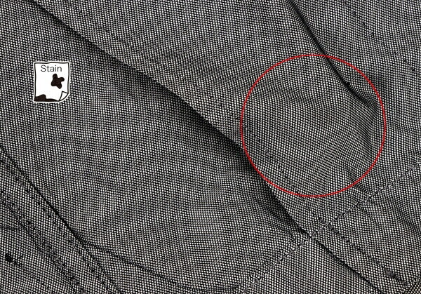 ISSEY MIYAKE MEN Poly Bias Panel Jacket Gray Size 2