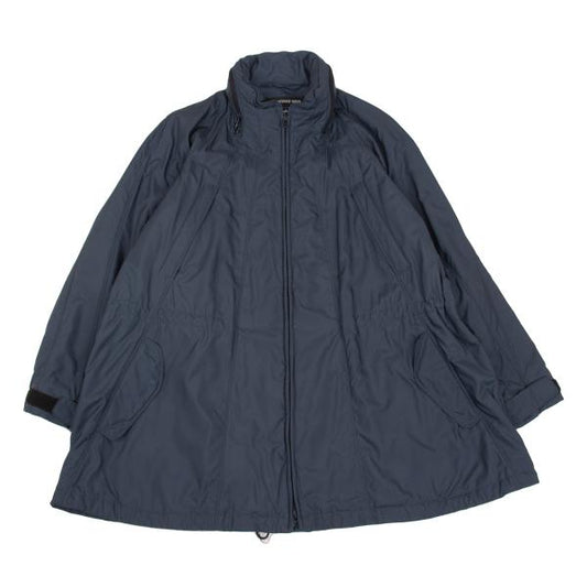 ISSEY MIYAKE MEN Thinsulate Padded Half Coat Blue Size 2