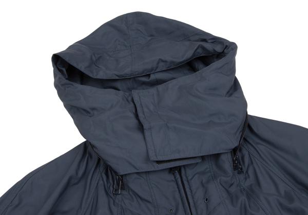 ISSEY MIYAKE MEN Thinsulate Padded Half Coat Blue Size 2