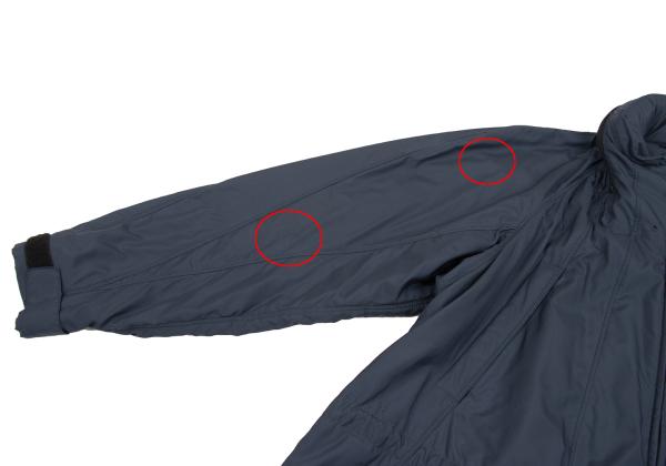 ISSEY MIYAKE MEN Thinsulate Padded Half Coat Blue Size 2