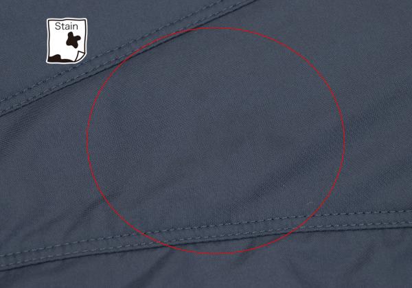 ISSEY MIYAKE MEN Thinsulate Padded Half Coat Blue Size 2
