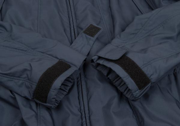 ISSEY MIYAKE MEN Thinsulate Padded Half Coat Blue Size 2
