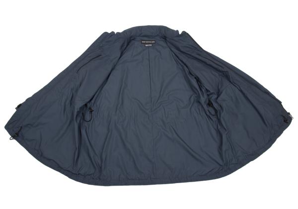 ISSEY MIYAKE MEN Thinsulate Padded Half Coat Blue Size 2