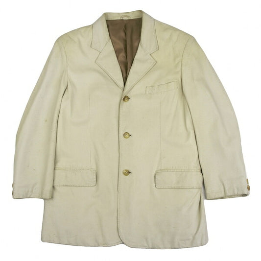 Y's for men Pigskin Tailored Blazer Beige Size 2