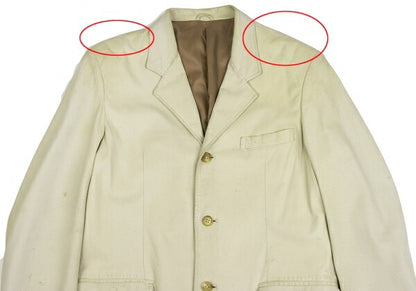 Y's for men Pigskin Tailored Blazer Beige Size 2