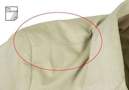 Y's for men Pigskin Tailored Blazer Beige Size 2