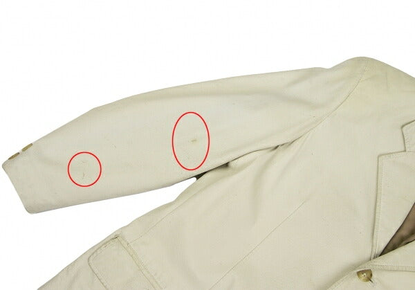 Y's for men Pigskin Tailored Blazer Beige Size 2