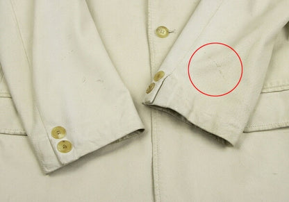 Y's for men Pigskin Tailored Blazer Beige Size 2
