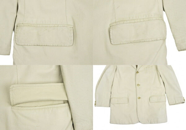 Y's for men Pigskin Tailored Blazer Beige Size 2