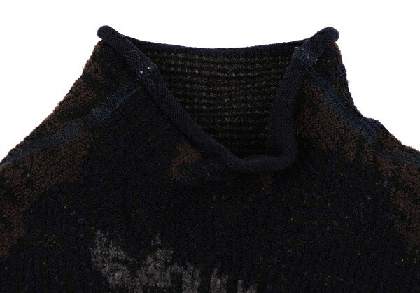 ARMANI COLLEZIONI Geometric Knit Multi-color Size 46
