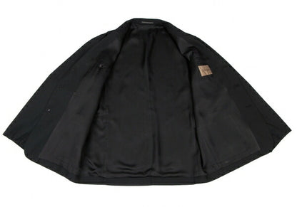 Y's for men Wool Pinstripe Patch Pocket Jacket Black Size 3