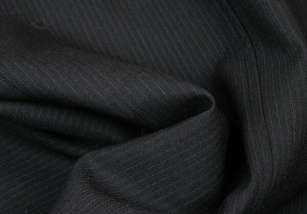 Y's for men Wool Pinstripe Patch Pocket Jacket Black Size 3