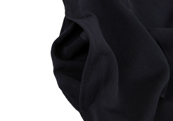 COMME des GARCONS Wool Paneled Flare Midi Skirt Navy Size M