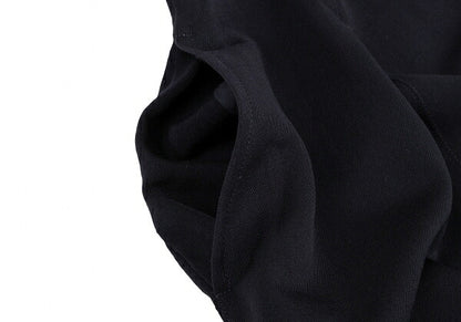 COMME des GARCONS Wool Paneled Flare Midi Skirt Navy Size M