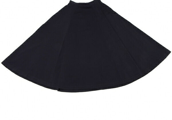 COMME des GARCONS Wool Paneled Flare Midi Skirt Navy Size M