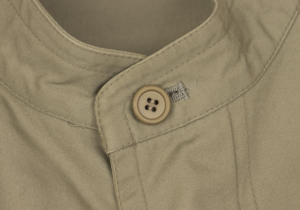 ISSEY MIYAKE Stand Collar Zip Up All-in-One Beige Size M