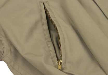ISSEY MIYAKE Stand Collar Zip Up All-in-One Beige Size M