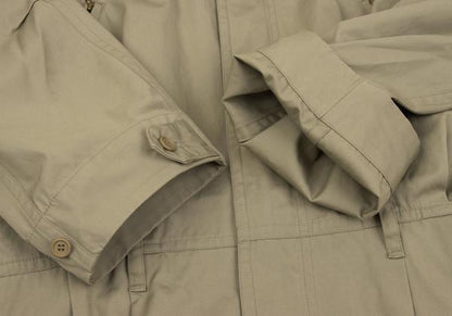 ISSEY MIYAKE Stand Collar Zip Up All-in-One Beige Size M