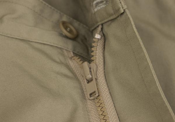 ISSEY MIYAKE Stand Collar Zip Up All-in-One Beige Size M
