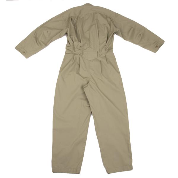 ISSEY MIYAKE Stand Collar Zip Up All-in-One Beige Size M