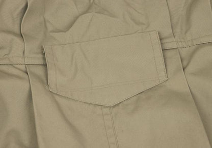 ISSEY MIYAKE Stand Collar Zip Up All-in-One Beige Size M