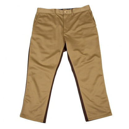 COMME des GARCONS HOMME Side Stripe Camel Brown Pants Size S