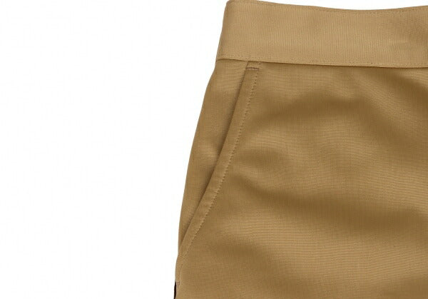 COMME des GARCONS HOMME Side Stripe Camel Brown Pants Size S