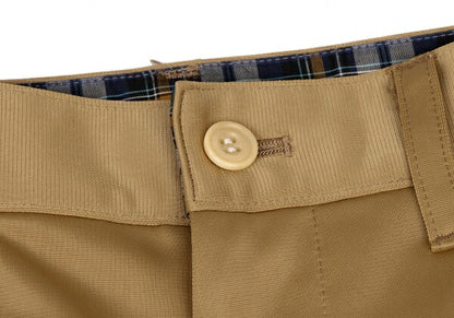 COMME des GARCONS HOMME Side Stripe Camel Brown Pants Size S
