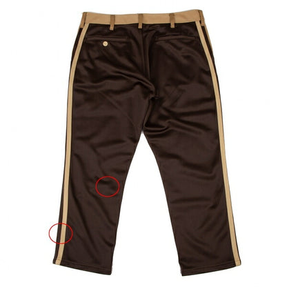 COMME des GARCONS HOMME Side Stripe Camel Brown Pants Size S