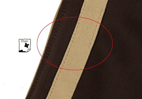 COMME des GARCONS HOMME Side Stripe Camel Brown Pants Size S
