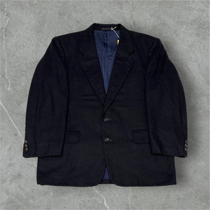 COMME des GARCONS HOMME 80s Navy Wool 2B Jacket Size S
