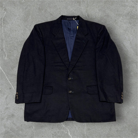 COMME des GARCONS HOMME 80s Navy Wool 2B Jacket Size S