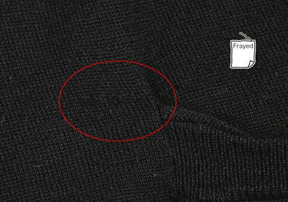 EMPORIO ARMANI Wool Button Design Cardigan Black Size 38
