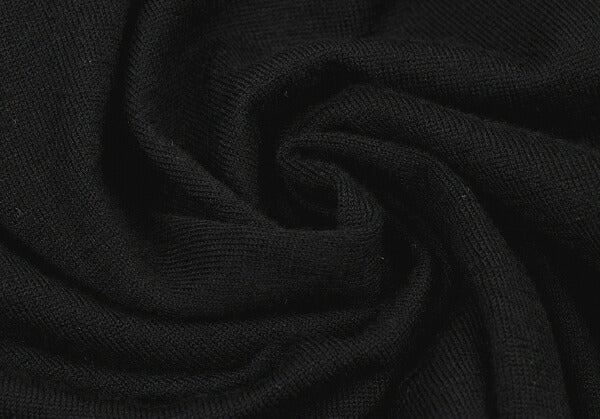 EMPORIO ARMANI Wool Button Design Cardigan Black Size 38
