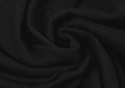 EMPORIO ARMANI Wool Button Design Cardigan Black Size 38