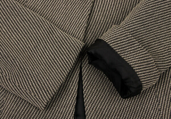 EMPORIO ARMANI Wool Blend Slanted 1-Button Jacket Size 38