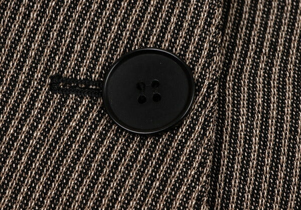 EMPORIO ARMANI Wool Blend Slanted 1-Button Jacket Size 38